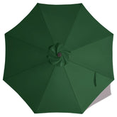 ABCCANOPY cubierta frontal verde bosque mostrando protección y estilo
