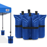 ABCCANOPY paquete frontal de 4 bolsas azules que añade estabilidad