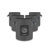 AC Infinity bolsa frontal mostrando forma y capacidad para cultivo