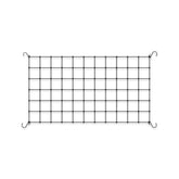 AC Infinity red trellis frontal del empaque mostrando tamaño 2x4' y uso en cultivo