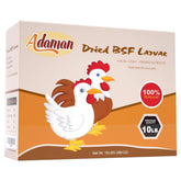 Adaman paquete 10LB frontal mostrando volumen y sellado resealable para conservación