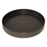 Afrine plato frontal 12" chocolate protegiendo superficie