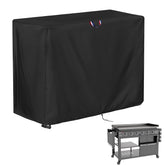 Agustone vista frontal de la funda 48in protegiendo plancha, protección completa