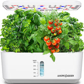 Ahopegarden vista frontal del kit 10 pods para cultivo interior eficiente