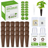 Ahopegarden kit 52PCS vista frontal todo incluido para cultivo interior