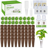 Ahopegarden kit frontal mostrando todas las piezas y beneficios de inicio rápido