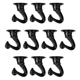 Aidoclip empaque frontal mostrando 10 ganchos negros y beneficios