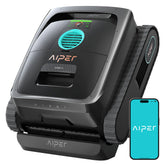 AIPER Scuba V3 vista frontal mostrando acabado gris y diseño compacto para limpieza rápida