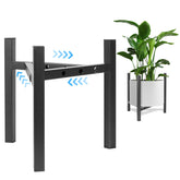 Airpark soporte frontal mostrando diseño minimalista y elevación segura