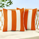 Allorry funda frontal 16x16 naranja rayas, añade color y resistencia