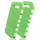 Altdorff vista frontal del par verde mostrando diseño portable y protección