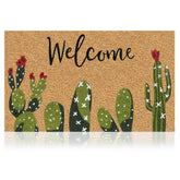 AMARU DOOR MATS felpudo frontal con cactus, bienvenida estilosa