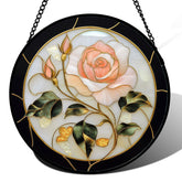 AMDERVEN Pink Rose vista frontal mostrando colores vivos y diseño floral
