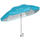 AMMSUN frontal del toldo mostrando sombra amplia y protección