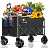 AMNOW carrito frontal empaquetado mostrando capacidad y accesibilidad