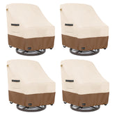 ANartcle funda frontal pack de 4 protegiendo sillas, aspecto limpio y resistente