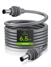 Anina vista frontal del cable DC para Starlink Mini, conexión fiable