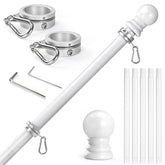 Anovo mástil frontal del kit mostrando paquete y acabado resistente