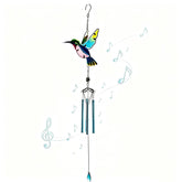 Aovdy campanilla colibrí frontal mostrando diseño decorativo y tono profundo