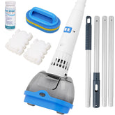 AQUAFYSH vista frontal del aspirador para spa, limpieza rápida