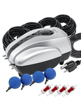 AquaMiracle bomba frontal mostrando controles y beneficio de ajuste fácil