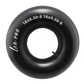 AR-PRO frente del paquete mostrando la cámara 18x8.50-8 beneficio durabilidad