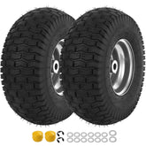 AR-PRO rueda frontal doble 15x6.00-6 vista frontal, reemplazo fiable