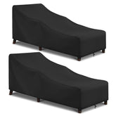 Arcedo funda frontal protegiendo tumbona, aspecto elegante y resistente