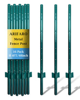 ARIFARO poste metálico U frontal mostrando forma resistente