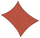 AsterOutdoor vista frontal del toldo rectangular mostrando sombra amplia