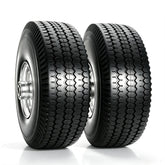 Atlantic rueda frontal pack de 2 mostrando perfil y beneficio resistencia