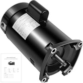 ATVMaster vista frontal del motor mostrando la brida 56Y y beneficios de compatibilidad