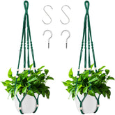 Augshy colgador frontal verde oscuro mostrando soporte estable