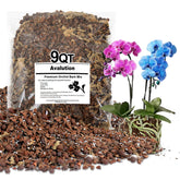Avalution empaque frontal muestra 9 quart y beneficios para orquídeas