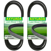 Axyuada pack de dos correas vistas frontales, recambio duradero