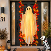 AYGXU fantasma colgante frontal mostrando forma y efecto espeluznante