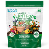 Back to the Roots paquete frontal mostrando la marca y beneficio nutricional