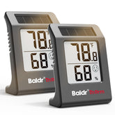 BaldrTherm vista frontal con pantalla grande y lectura clara