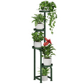 Bamworld soporte esquinero frontal mostrando diseño alto y ahorro de espacio