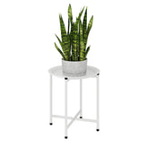 Bamworld soporte frontal blanco mostrando diseño y ahorro de espacio