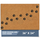 Barnyard Designs felpudo frontal 24x36 muestra estilo y protección