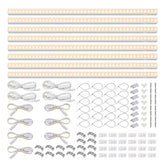 Barrina vista frontal del pack mostrando ocho barras y accesorios eficientes