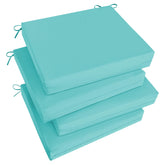 Basic Beyond cojin frontal teal mostrando diseño y color duradero