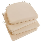 Basic Beyond pack frontal de cuatro cojines beige, confort instantáneo