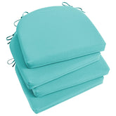 Basic Beyond paquete frontal de 4 cojines teal, presenta comodidad inmediata