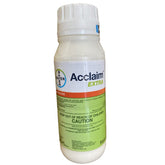 Bayer Acclaim-Extra envase frontal con etiqueta clara y uso seguro