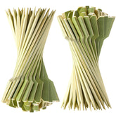 BBQStyle paquete frontal de brochetas verdes muestra gran cantidad y ahorro