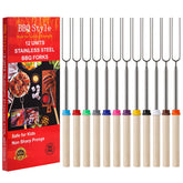 BBQStyle embalaje del set de 12 brochetas listo para regalar y almacenar