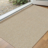 BEISIFLOOR felpudo frontal en empaque mostrando tamaño y diseño, práctico para entradas