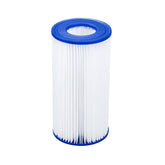 Bestway cartucho filtro frontal mostrando diseño y beneficio de compatibilidad
